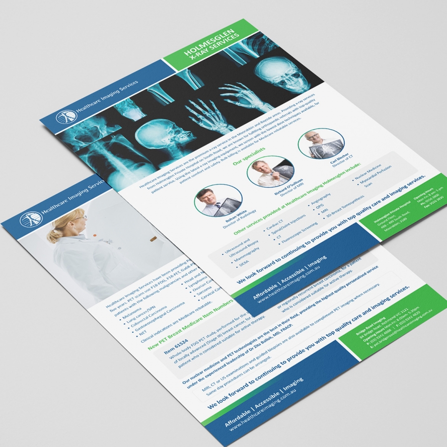 Healthcare Imaging Services - Marketing Eye Portfolio